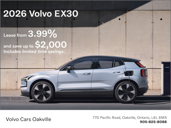 The 2026 Volvo EX30 