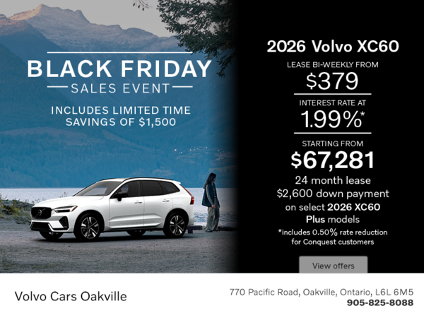 The 2026 Volvo XC60 Plus