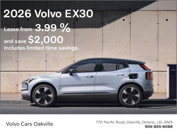 The 2026 Volvo EX30 
