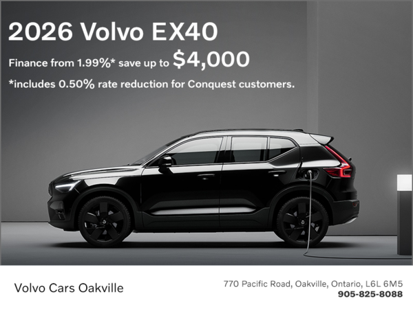 The 2026 Volvo EX40 