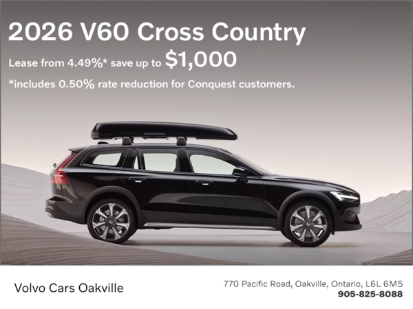 The 2026 Volvo V60 Cross Country