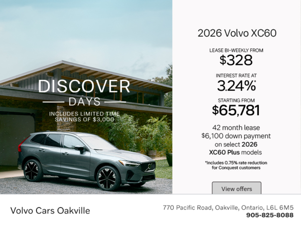 The 2026 Volvo XC60 