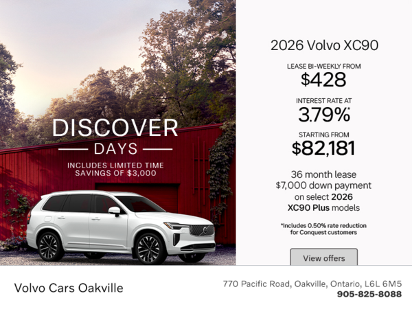 The 2026 Volvo XC90