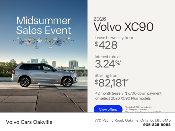 The 2026 Volvo XC90