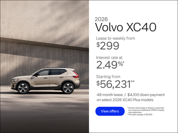 2026 Volvo XC40