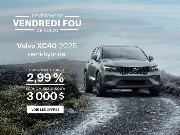 Le Volvo XC40 2025