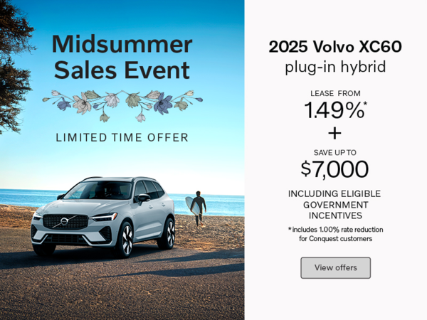 The 2025 Volvo XC60 Plug-in hybrid