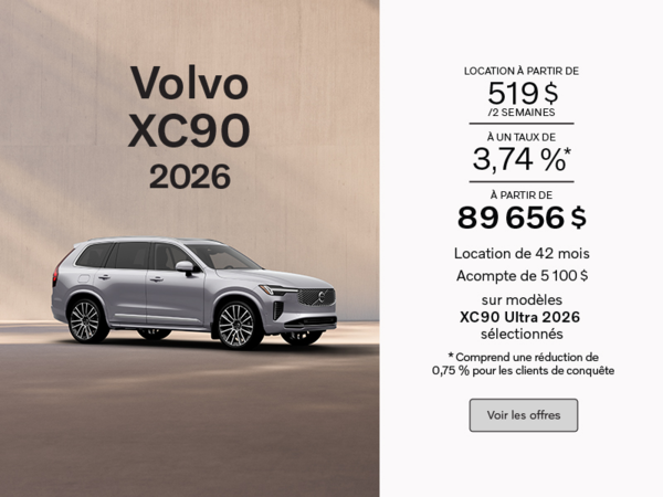 Le Volvo XC90 2026 Ultra