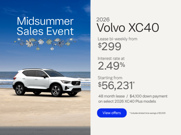The 2026 Volvo XC40 