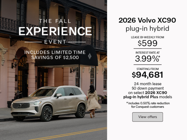 The 2026 Volvo XC90 Plug-in Hybrid