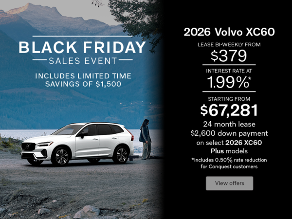 The 2026 Volvo XC60 Plus