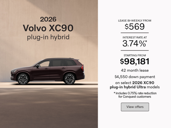 The 2026 Volvo XC90 PHEV Ultra