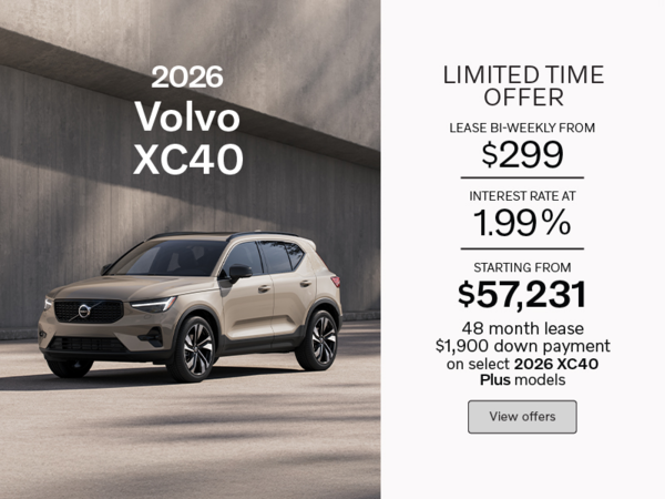 The 2026 Volvo XC40 Plus