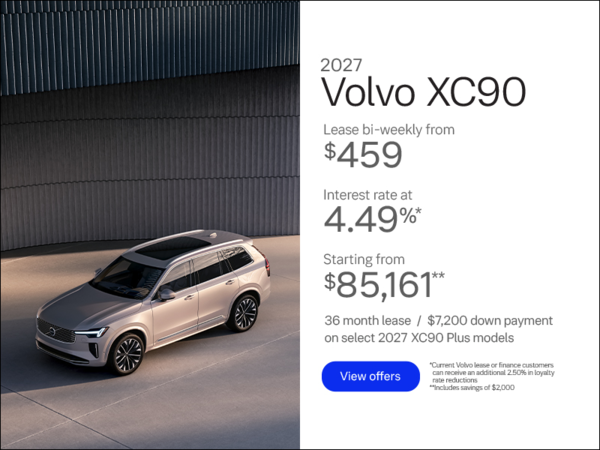 The 2027 Volvo XC90