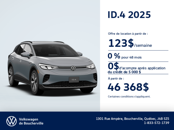 Procurez-vous la ID.4 2025