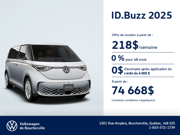 Procurez-vous la ID.BUZZ 2025