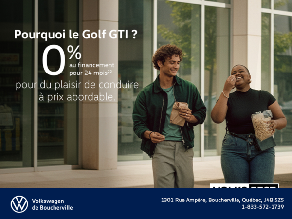 Procurez-vous la Volkswagen Golf Gti 2026