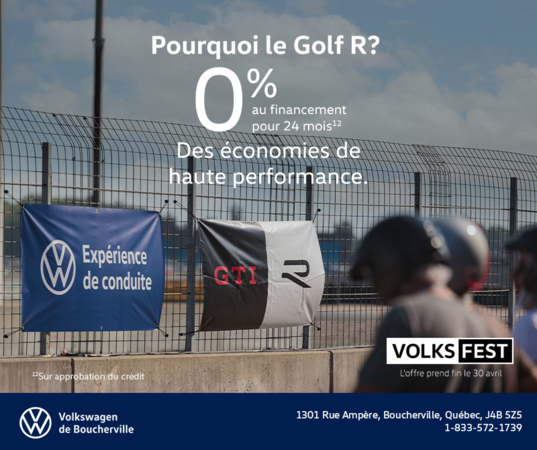 Procurez-vous la Volkswagen Golf R 2026