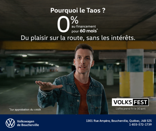 Procurez-vous le Volkswagen Taos 2026
