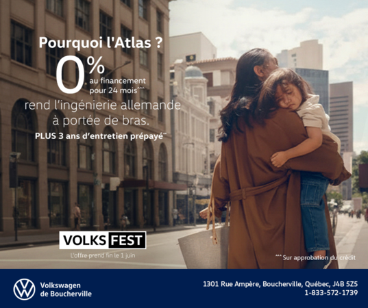Procurez-vous le Volkswagen Atlas 2026
