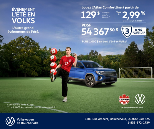 Procurez-vous le Volkswagen Atlas 2026