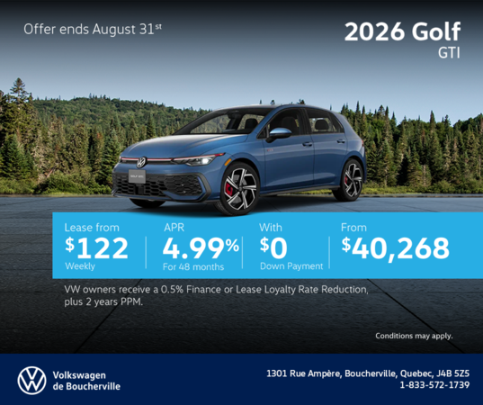 2026 Volkswagen Golf GTI