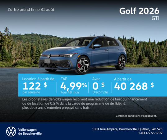 Volkswagen Golf GTI 2026