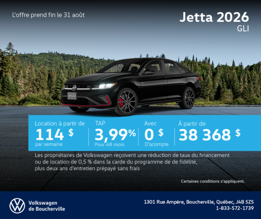 Volkswagen Jetta GLI 2026