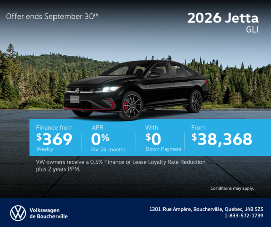 2026 Volkswagen Jetta GLI