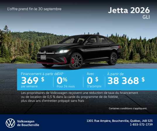 Volkswagen Jetta GLI 2026