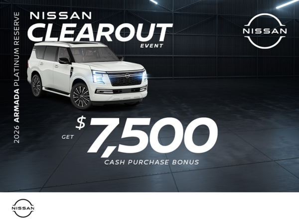 Get the 2026 Nissan Armada Today!