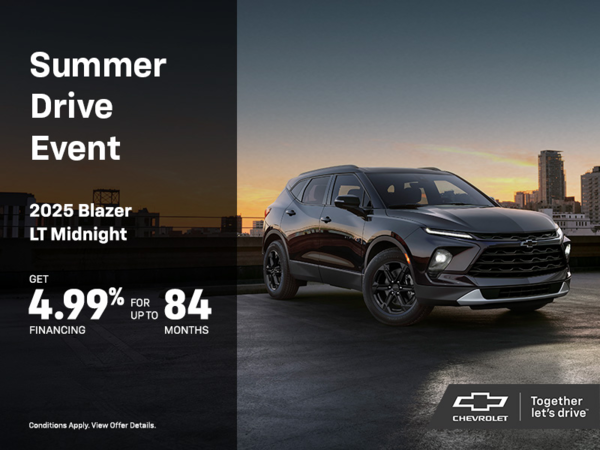 Get the 2025 Chevrolet Blazer