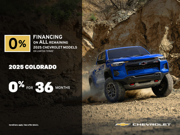 Get the 2025 Chevrolet Colorado