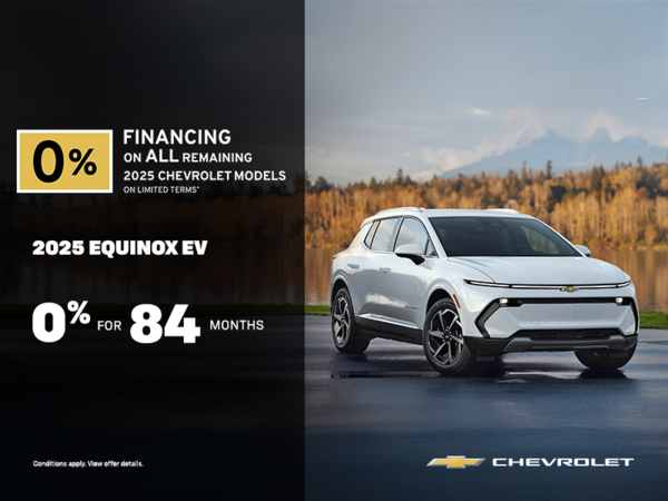 Get the 2025 Chevrolet Equinox EV