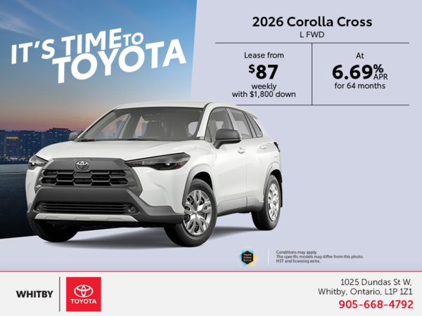 2026 Toyota Corolla Cross