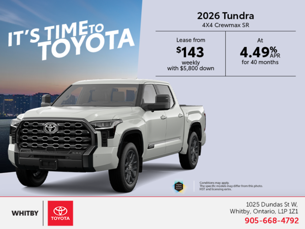 2026 Toyota Tundra