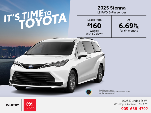 2025 Toyota Sienna Hybrid