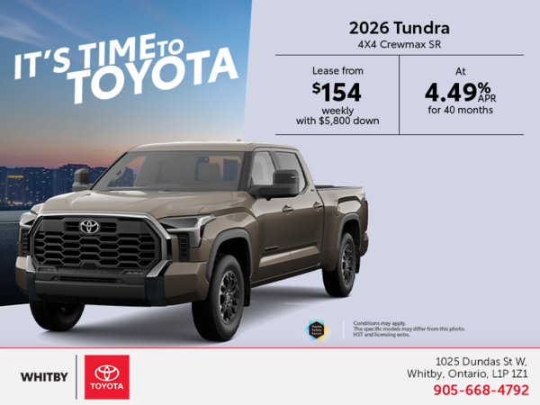 2026 Toyota Tundra