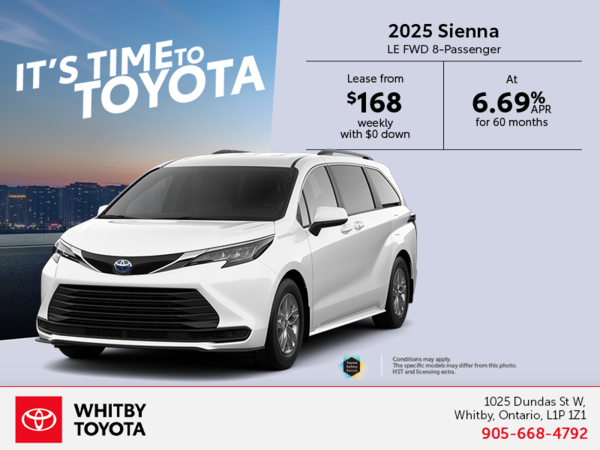 2025 Toyota Sienna Hybrid