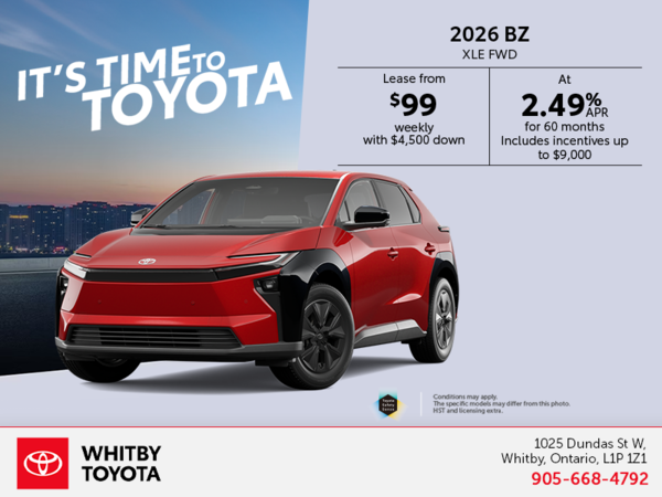 2026 Toyota bZ