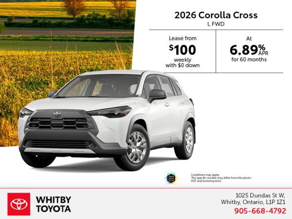 2026 Toyota Corolla Cross