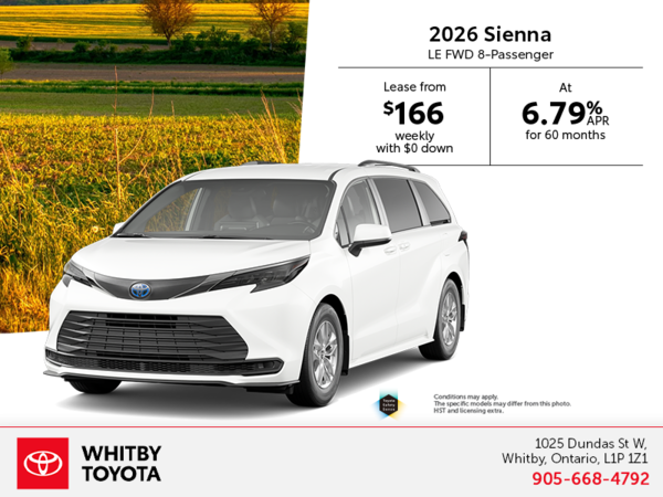 2025 Toyota Sienna Hybrid LE FWD 8-Passenger