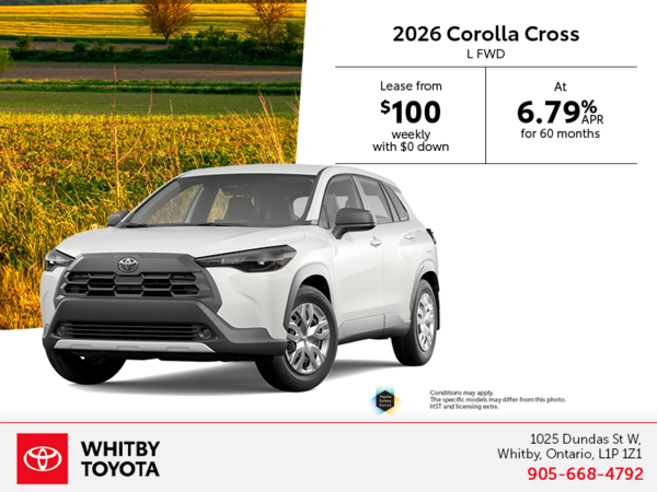 2026 Corolla Cross L FWD