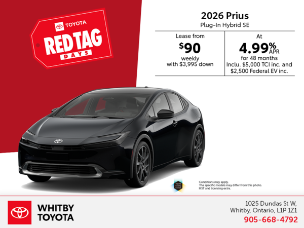 2026 Toyota Prius Plug-in Hybrid SE