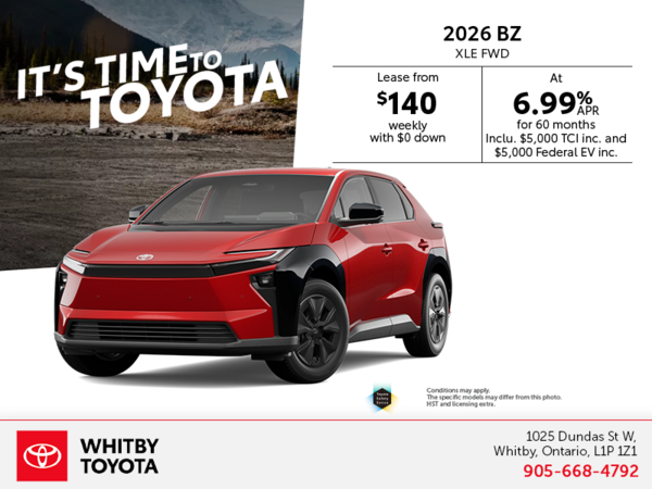 2026 Toyota bZ
