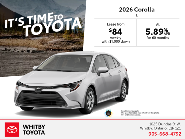 2026 Toyota Corolla