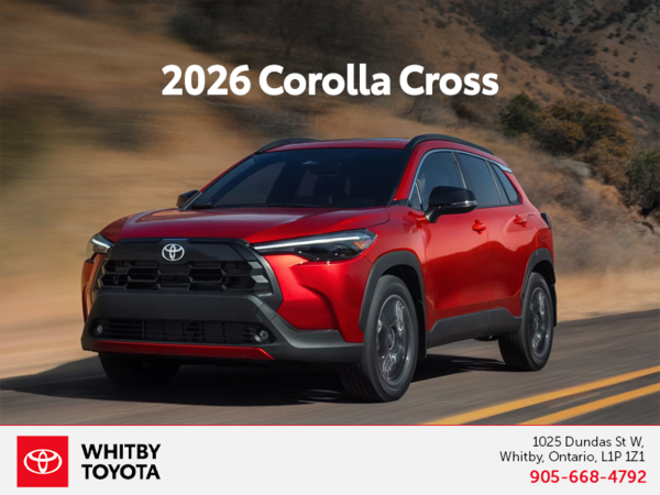 2026 Toyota Corolla Cross