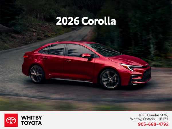 2026 Toyota Corolla