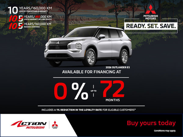 2026 Mitsubishi Outlander ES