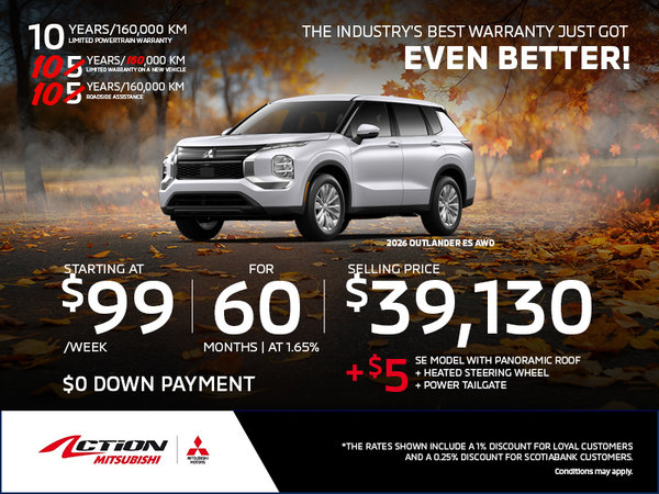 2026 Mitsubishi Outlander ES